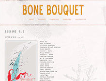 Tablet Screenshot of bonebouquet.org